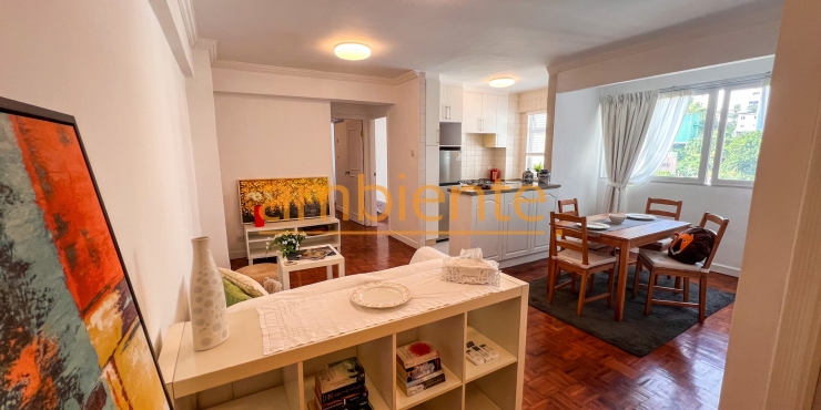 Hoi Wan, TaipaFurnished Two Bedroom with Bed for Rent海灣花園